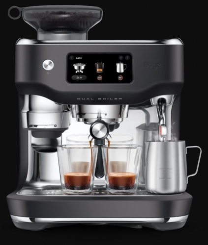 MAQUINA CAFE SAGE THE ORACLE DUAL BOILER BLACK TRUFFLE, SES995BTR4EEU1