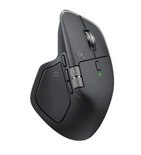 Rato Sem Fios Logitech MX Master 4 – Darkfield 8K DPI, Bluetooth, Logi Bolt USB-C, 8 Botões, Feedback Háptico, Grafite – 910-007594