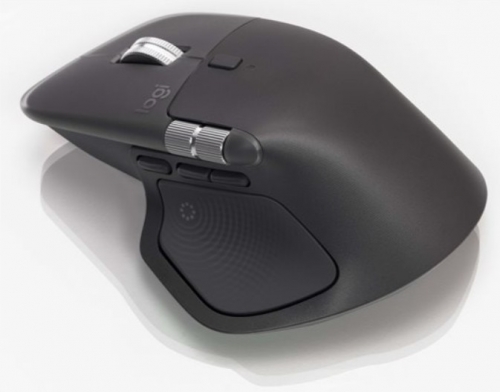 Rato Sem Fios Logitech MX Master 4 – Darkfield 8K DPI, Bluetooth, Logi Bolt USB-C, 8 Botões, Feedback Háptico, Grafite – 910-007594