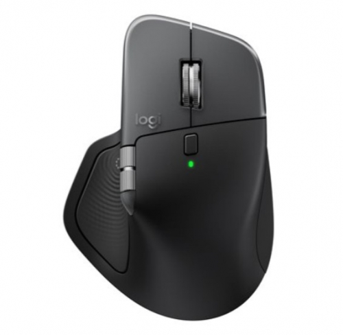 Rato Sem Fios Logitech MX Master 4 for Mac – Space Black, Darkfield 8K DPI, Bluetooth, 8 Botões, Feedback Háptico, USB-C – 910-007577