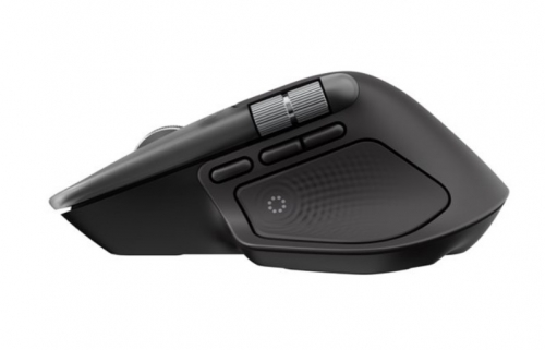 Rato Sem Fios Logitech MX Master 4 for Mac – Space Black, Darkfield 8K DPI, Bluetooth, 8 Botões, Feedback Háptico, USB-C – 910-007577