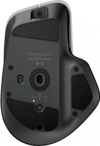 Rato Sem Fios Logitech MX Master 4 for Business – Darkfield 8K DPI, Bluetooth LE, Logi Bolt USB-C, 8 Botões, Feedback Háptico, Grafite – 910-007617