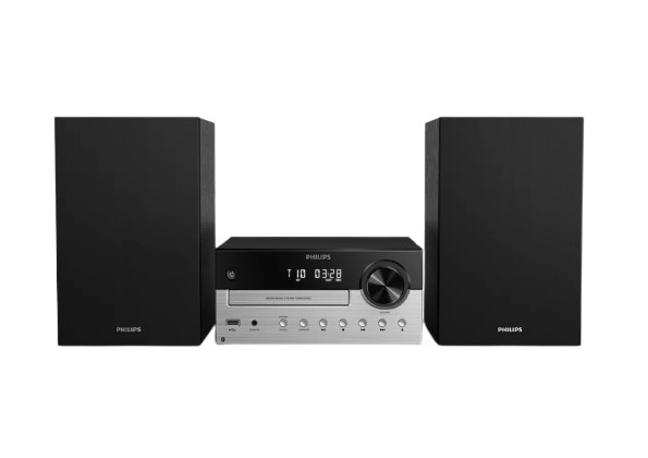 Aparelhagem Micro Philips TAM4205M2/12 – CD, USB, FM, Bluetooth 5.4, 80 W