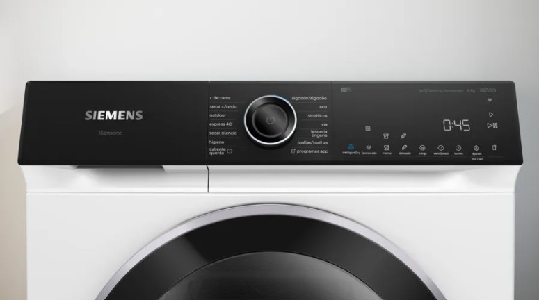 MAQUINA SECAR ROUPA SIEMENS WQ46H2B0ES 9KG BOMBA CALOR (B)