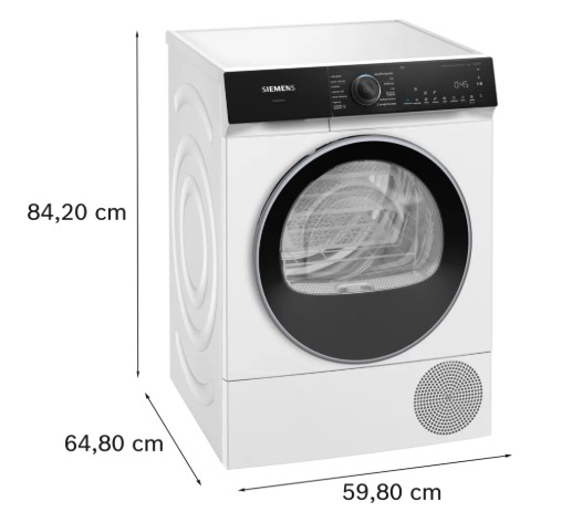 MAQUINA SECAR ROUPA SIEMENS WQ46H2B0ES 9KG BOMBA CALOR (B)