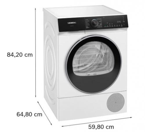MAQUINA SECAR ROUPA SIEMENS WQ46H2B0ES 9KG BOMBA CALOR (B)