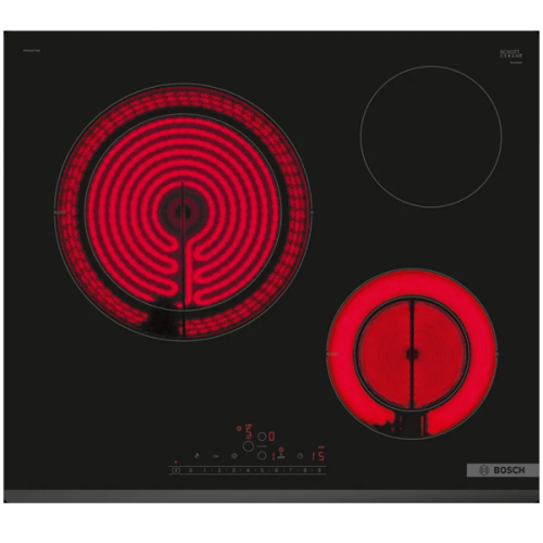 Placa Vitrocerâmica BOSCH Série6 PKK631FP8E 3Zonas 60Cm