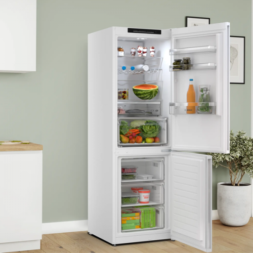 FRIGORÍFICO COMBINADO BOSCH KGN362WCF CLASSE C