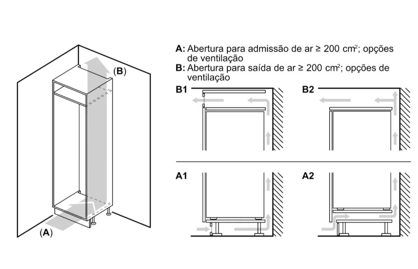 Frigorífico de Encastre Siemens KI41RADD1 iQ500, 204 L, Classe Energética D