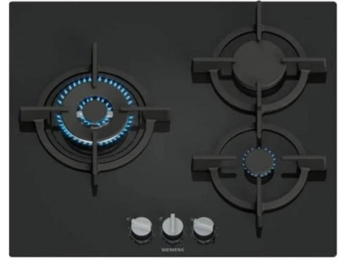 PLACA GÁS VITROCERÂMICA SIEMENS EP6A6CI10 3 ZONAS
