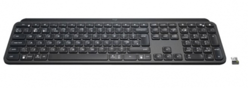Logitech MX Keys for Business Teclado retroiluminação sem fios Bluetooth, 2.4 GHz QWERTY Reino Unido grafite , 920-010250