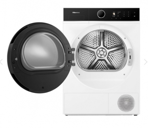 MAQUINA SECAR ROUPA HISENSE DH5I804BWCD 8KG BOMBA CALOR CALSSE C