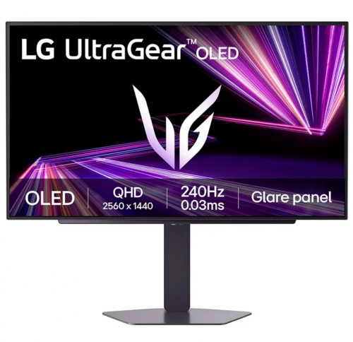 Monitor LG UltraGear 27GX704A-B OLED 27" QHD 16:9 240Hz FreeSync Premium Pro / G-Sync Compatible