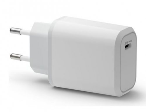 Adaptador de alimentação 30 Watt 3 A PD/PPS (USB-C) branco dbramante1928 CH30EUWH7147