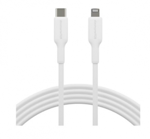 Cabo Lightning USB-C macho para Lightning macho 2 m branco, dbramante1928 CB10CLWH7156