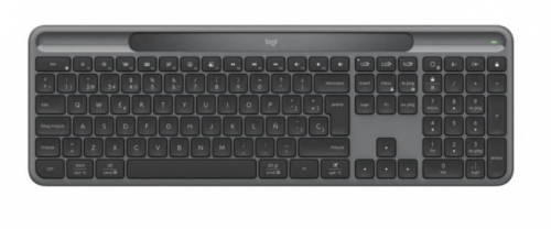 Logitech Signature Slim Solar+ K980 Teclado full size sem fios Bluetooth LE QWERTY Espanhol , 920-013760