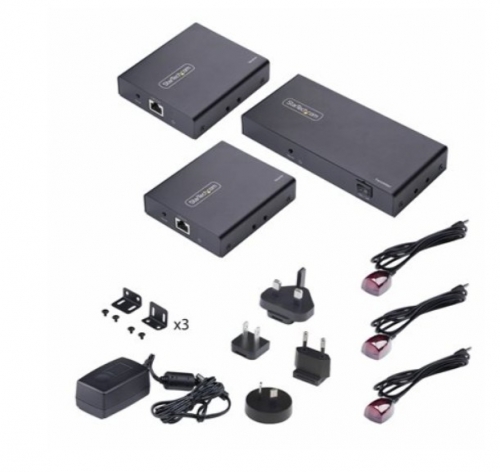 Extensor e Distribuidor HDMI StarTech.com 4K7012IC-EXTEND-HDMI – 1×2, 4K 60 Hz, CAT6/6a, até 70 m, HDMI sobre Ethernet, IR, Power over Cable