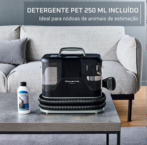 Máquina de Limpeza a vapor Rowenta IN5021F0 Clean It Pet Preto