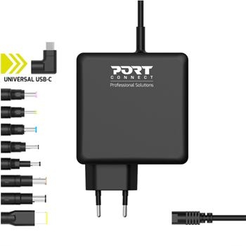 PORT CARREGADOR NOTEBOOK UNIVERSAL USB-C + 9 PONTAS