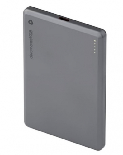 Power bank sem fios 5000 mAh 20 Watt 3 A (USB-C) cinza dbramante1928 CP05SLBL7254
