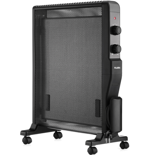 RADIADOR MICA 2000W TERMOSTATO REGULAVEL PRETO FLAMA 