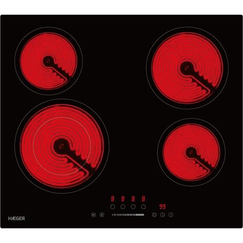 PLACA VITROCERÂMICA HAEGER VITROHEAT6400 4 ZONAS