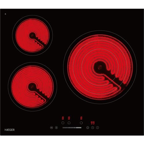 PLACA VITROCERÂMICA HAEGER VITROHEAT5700 3 ZONAS