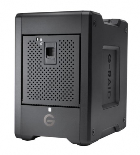 Matriz de disco rígido 48 TB SanDisk Professional G-RAID SHUTTLE 4 , SDPH34H-048T-MBAAB