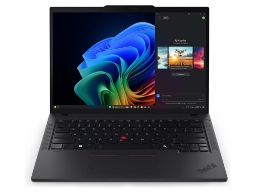 Portátil Lenovo ThinkPad T14 Gen 6 21QC Intel Core Ultra 7 255U 64 GB RAM 1 TB SSD Wi-Fi 6E, Bluetooth preto Win 11 Pro , 21QC005VPG