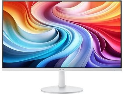 Monitor ACER SA273P1WMIX 27polegadas FHD ZeroFrame IPS 144Hz 16:9 1ms VRB 250nits VGA HDMI MM Audio in/out AdaptiveSync EU Branco