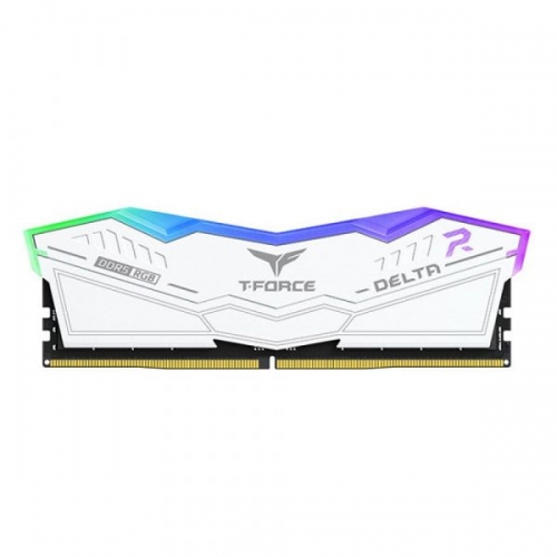TEAM GROUP 32GB 2x16GB 6000MT/s DDR5 CL38 DIMM T-FORCE DELTA RGB White