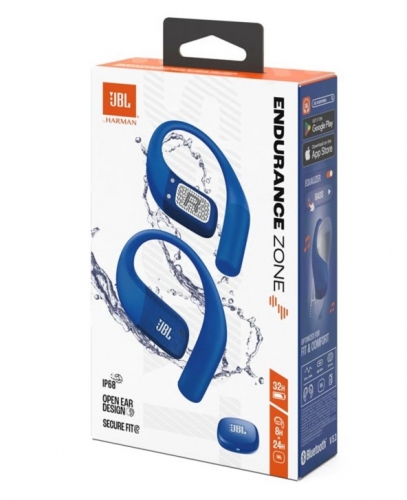 Auriculares JBL Endurance Zone montagem sobre a orelha - bluetooth - azul , JBLENDUZONEBLU
