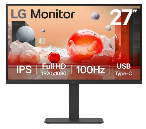 MONITOR LG 27BA650-B IPS 27" 16:9 FHD HDMI DP USB-C COLUNAS PIVOT 