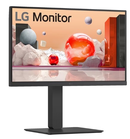MONITOR LG 24BA650-B IPS 24" (23.8") 16:9 FHD HDMI DP USB-C COLUNAS PIVOT 