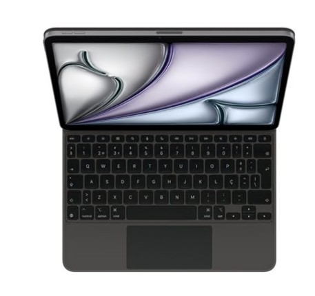 Apple Magic Keyboard Teclado e pasta de folio com trackpad Apple Smart connector QWERTY Português preto, MGYX4PO/A