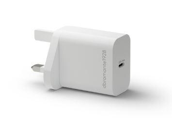 dbramante1928 re-charge - UK Carregador de parede USB-C 25W - Branco | CH25UKWH7185