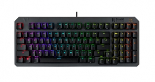 Teclado luminado USB QWERTY Espanhol ASUS TUF Gaming K3 Gen II 90MP0390-BKSA00