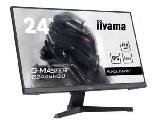 Monitor LED iiyama G-MASTER Black Hawk G2445HSU-B2 24" Full HD (1080p) 100 Hz IPS 1 ms HDMI, DisplayPort preto opaco