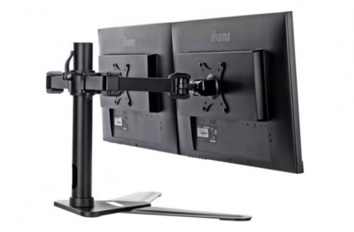 Suporte Monitor Iiyama DS1002D-B1 braço ajustável para 2 monitores preto tamanho de tela: 10"-30"