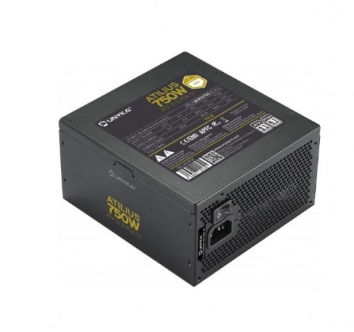 Fonte de Alimentação Gaming Atilius 3.1 750W-BLACK - GOLD Full Range