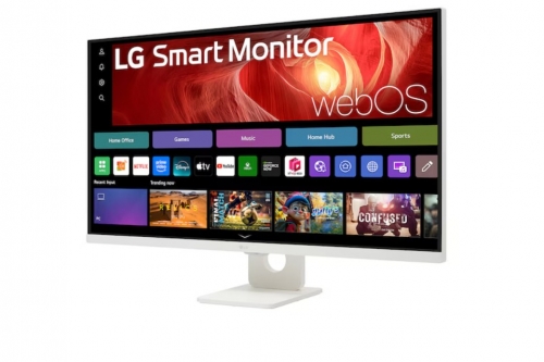 Monitor LG 32U721SA Smart 4K UHD de 31,5 polegadas para streaming com webOS