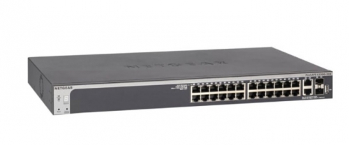 Switch Netgear 24P GE SMART SWTH W/10G SFP+GS728TXV3 , GS728TX-300EUS