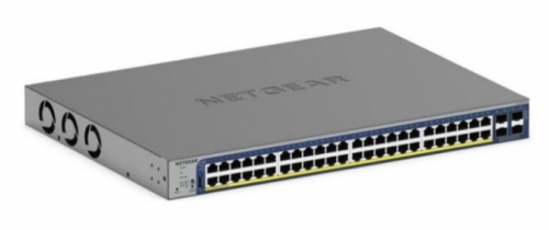 Switch 48 portas NETGEAR Smart S3300-52X V3 L3 Lite inteligente 48 x 10/100/1000 + 4 x SFP+ , GS752TX-300EUS