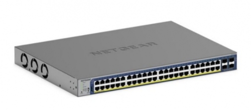 Switch 48 portas NETGEAR Smart GS752TXUP V3 L3 Lite inteligente 48 x 10/100/1000 (PoE++) + 4 x 10 Gigabit SFP+ , GS752TXUP-300EUS