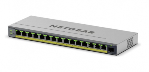 Switch 16 portas NETGEAR Easy Smart GS116EP 16PT GB PLUS W/POE+GS116EP