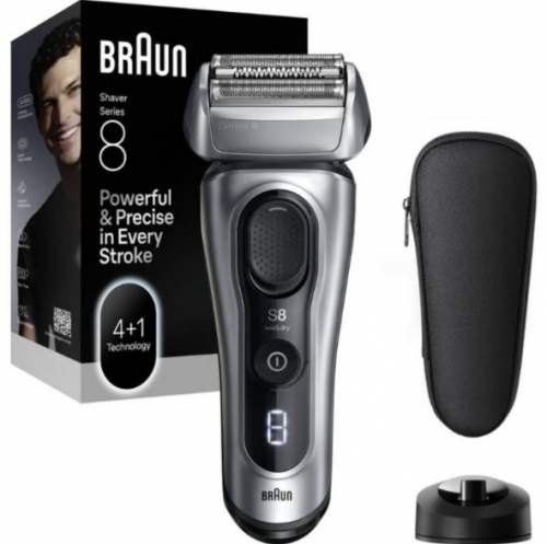 MÁQUINA DE BARBEAR BRAUN S8/8617SSILVER