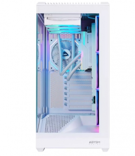 CAIXA PC ABYSM GAMING ATX ARIAN FRAME A400 ARGB WHITE , AB123533W
