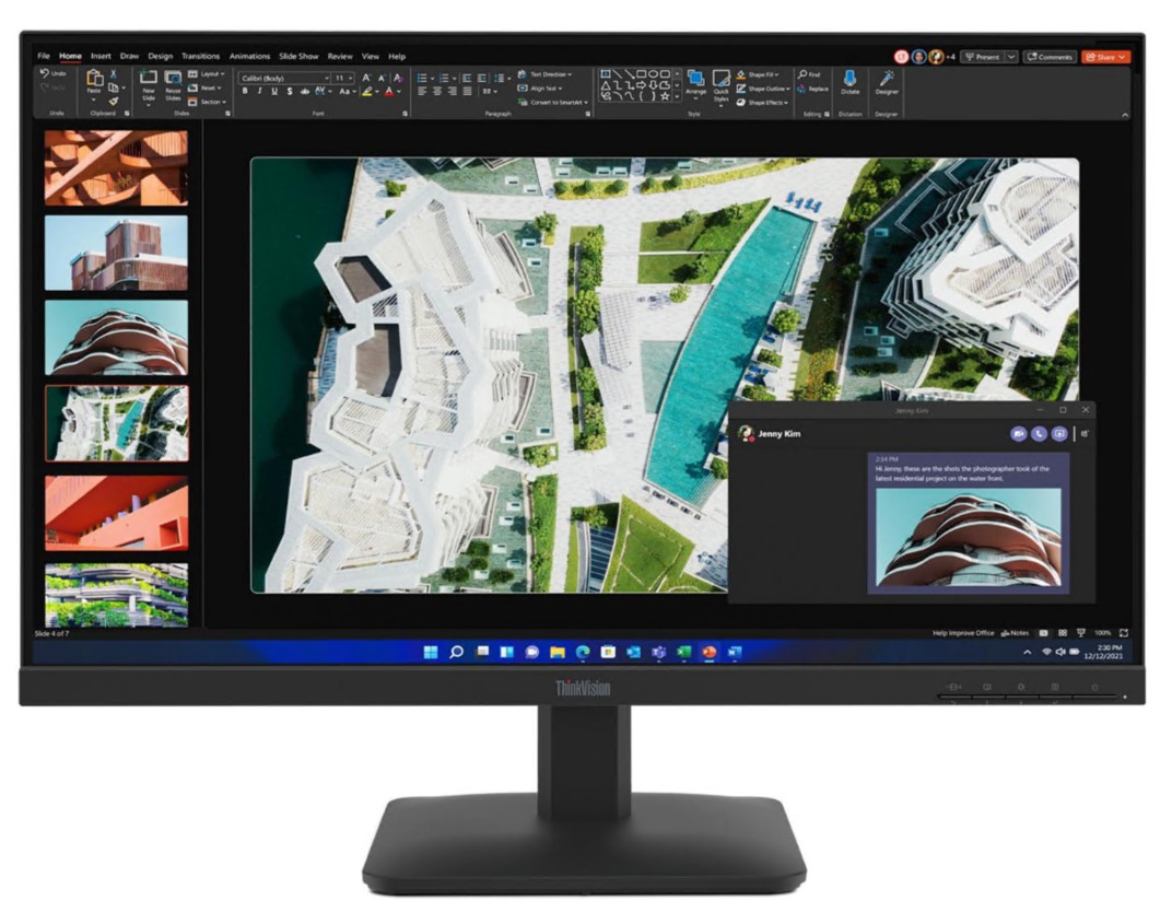 Monitor LENOVO ThinkVision S27-4e 27INCH WLED 82 dpi 4ms GtG 1xHDMI 1.4, 1xVGA 64BEKAT1EU