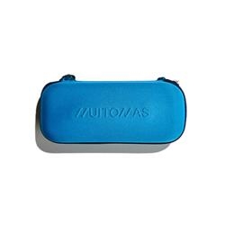 MUITOMAS - Guarda-chuva dobrável com capa azul | UMBRCASEBL