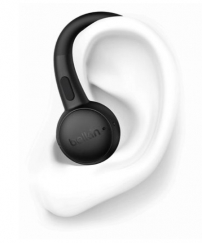 Auriculares Belkin SoundForm ActiveFit - Bluetooth Desportivos True Wireless, Preto – AUC016HQBK